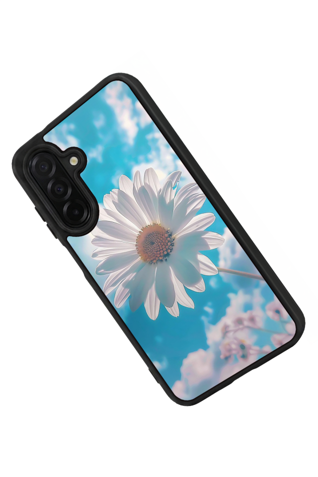 Samsung Galaxy A56 Uyumlu Cicek Tasarımlı Glossy Premium Kılıf