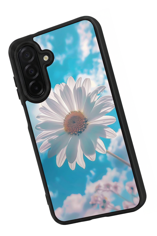 Samsung Galaxy A56 Uyumlu Cicek Tasarımlı Glossy Premium Kılıf