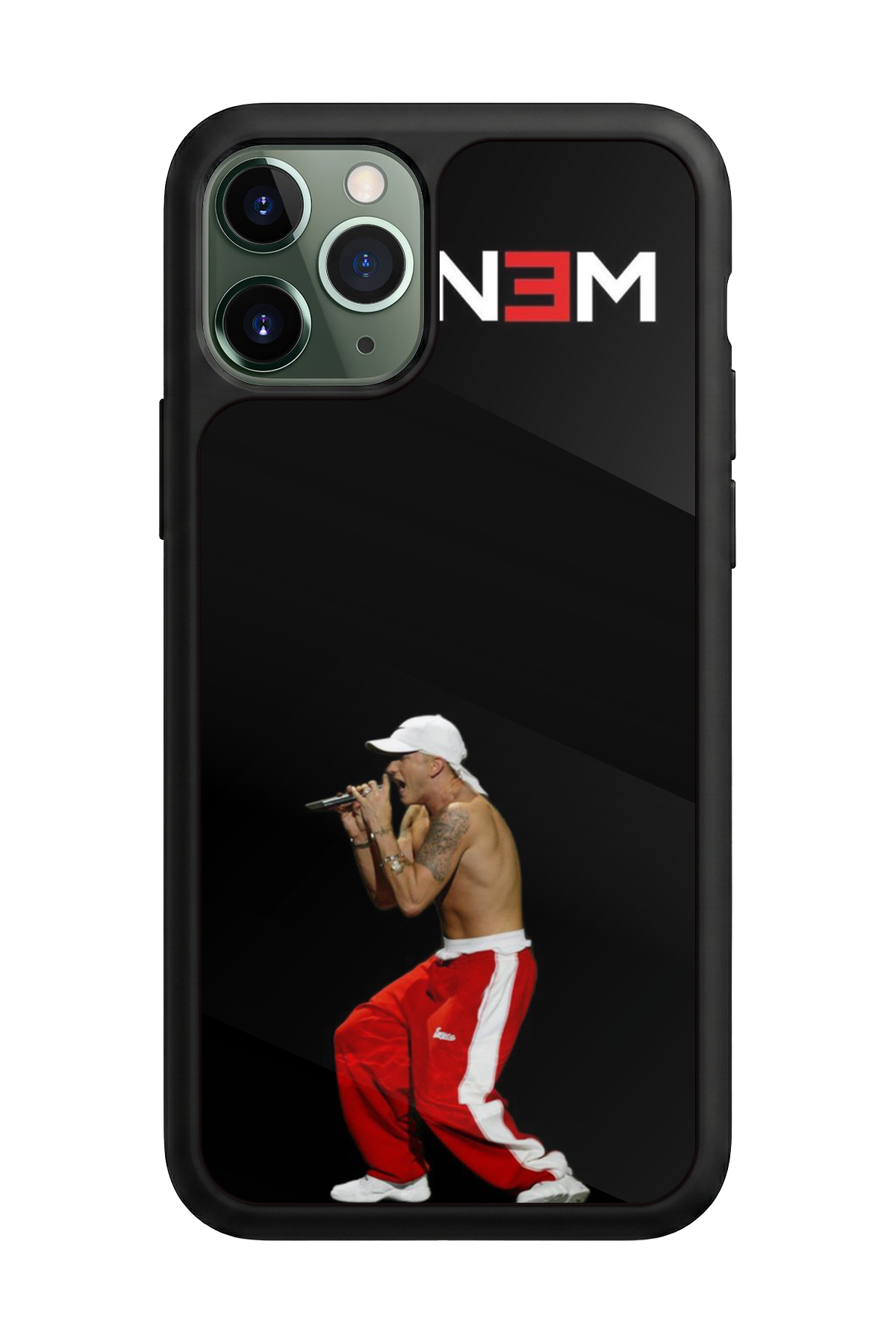 iPhone 11 Pro Max Uyumlu Eminem Tasarımlı Glossy Premium Kılıf