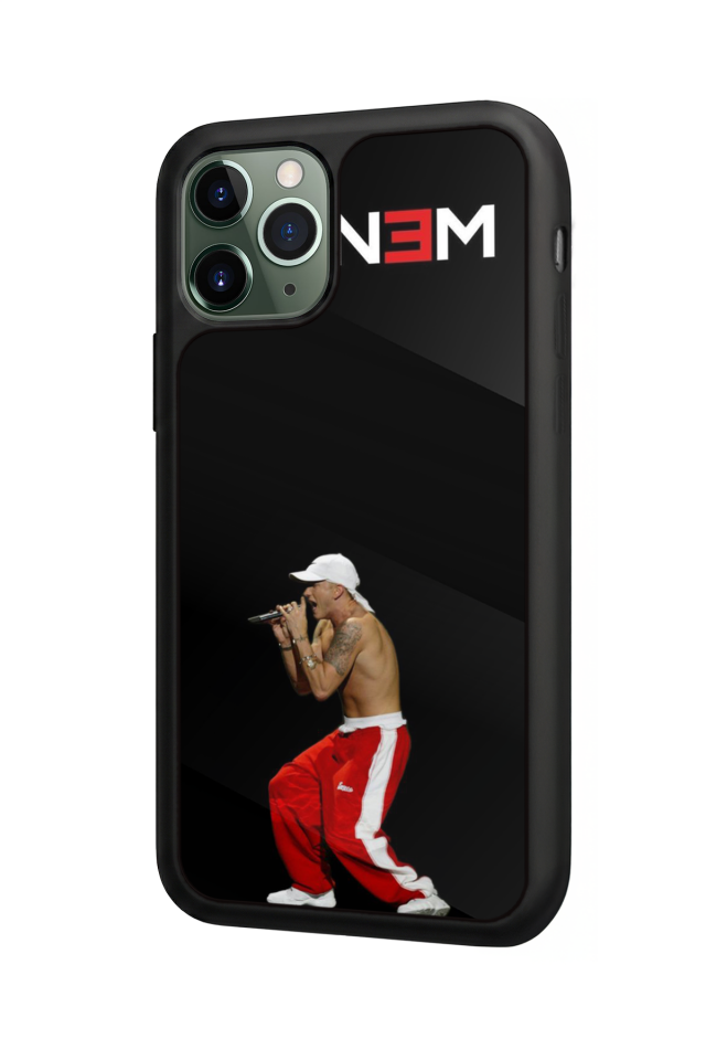 iPhone 11 Pro Max Uyumlu Eminem Tasarımlı Glossy Premium Kılıf