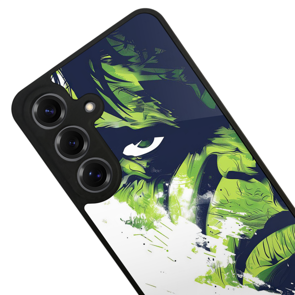 Samsung Galaxy S25 Uyumlu Hulk Tasarımlı Glossy Premium Kılıf