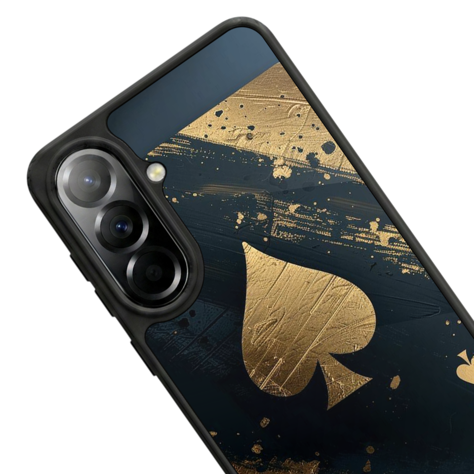 Samsung Galaxy A57 Uyumlu Kart Tasarımlı Glossy Premium Kılıf