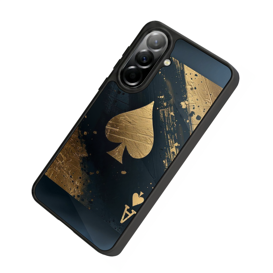 Samsung Galaxy A57 Uyumlu Kart Tasarımlı Glossy Premium Kılıf