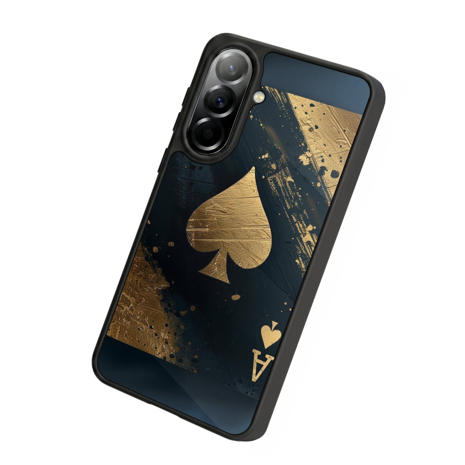 Samsung Galaxy A57 Uyumlu Kart Tasarımlı Glossy Premium Kılıf