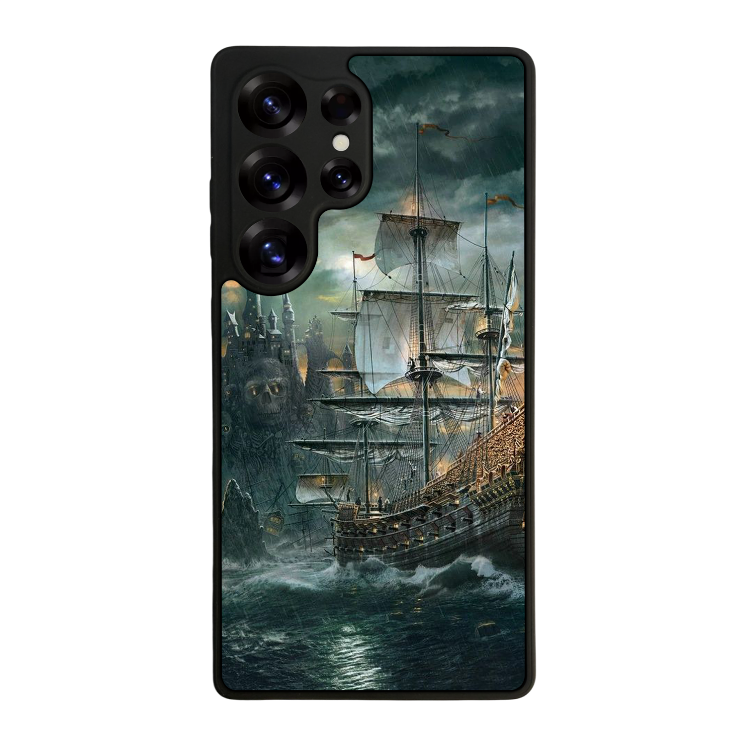 Samsung Galaxy S25 Ultra Uyumlu Korsan Tasarımlı Glossy Premium Kılıf