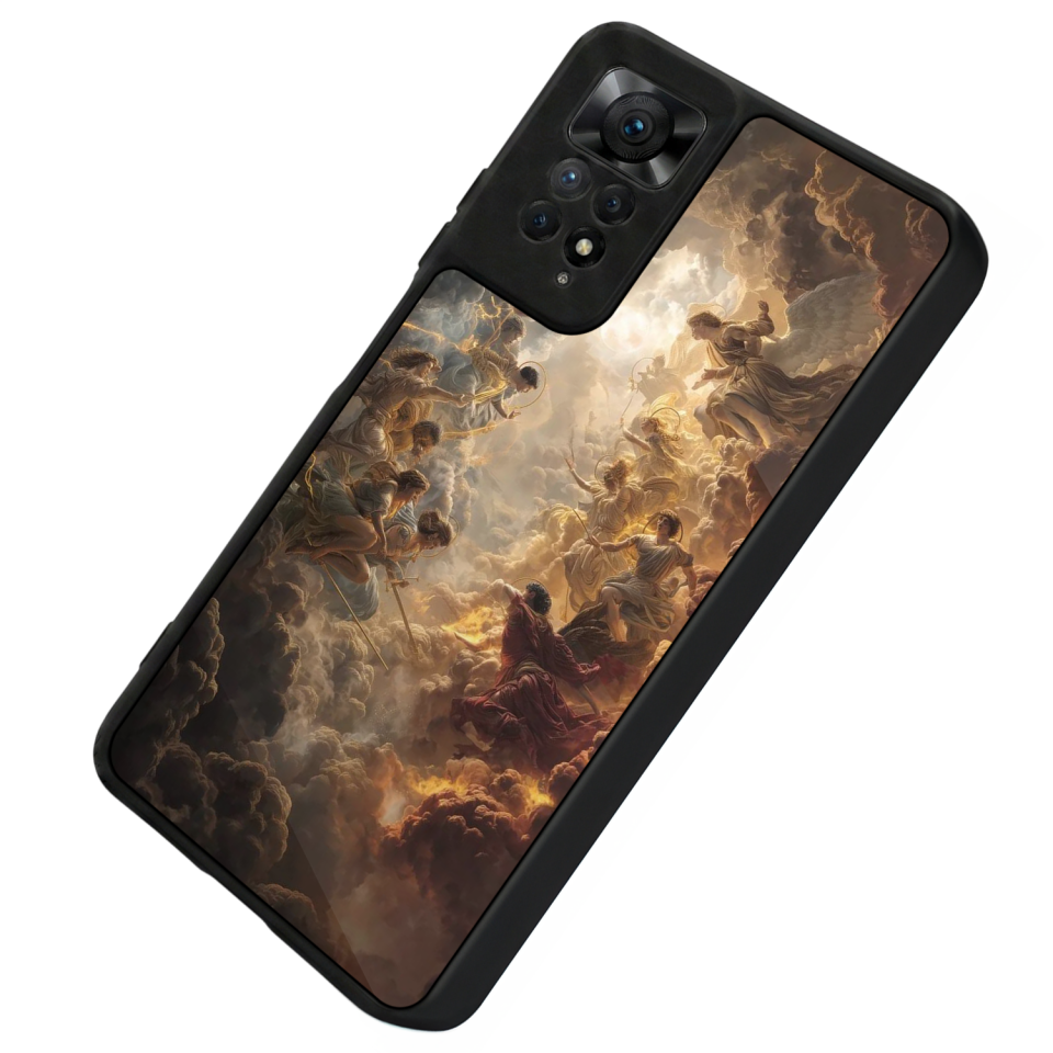 Xiaomi Redmi Note 11 Pro Uyumlu Melek Tasarımlı Glossy Premium Kılıf