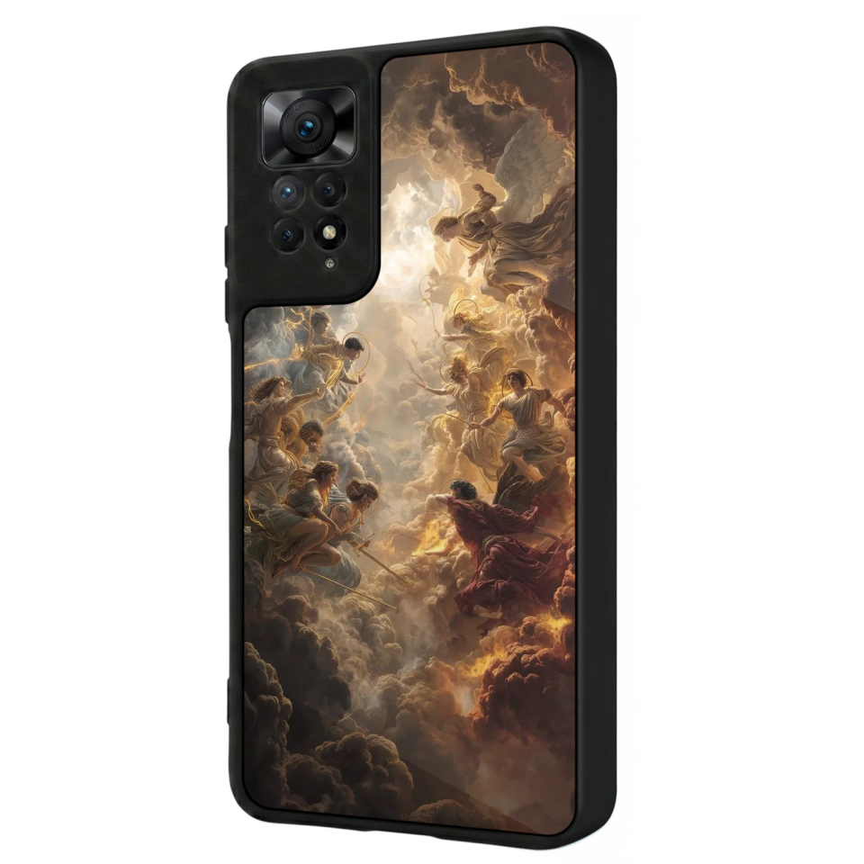 Xiaomi Redmi Note 11 Pro Uyumlu Melek Tasarımlı Glossy Premium Kılıf