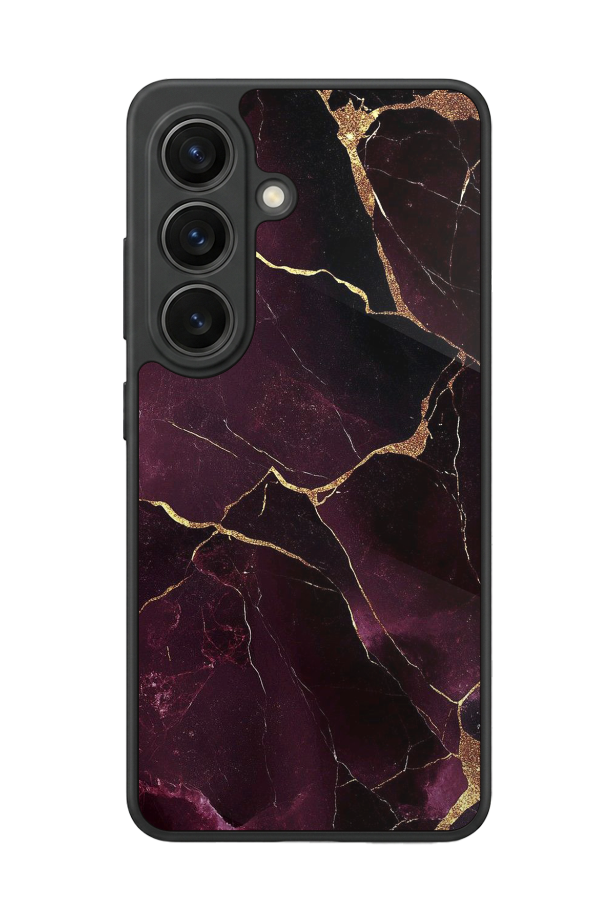 Samsung Galaxy S26 Uyumlu Mermer Marble Tasarımlı Glossy Premium Kılıf