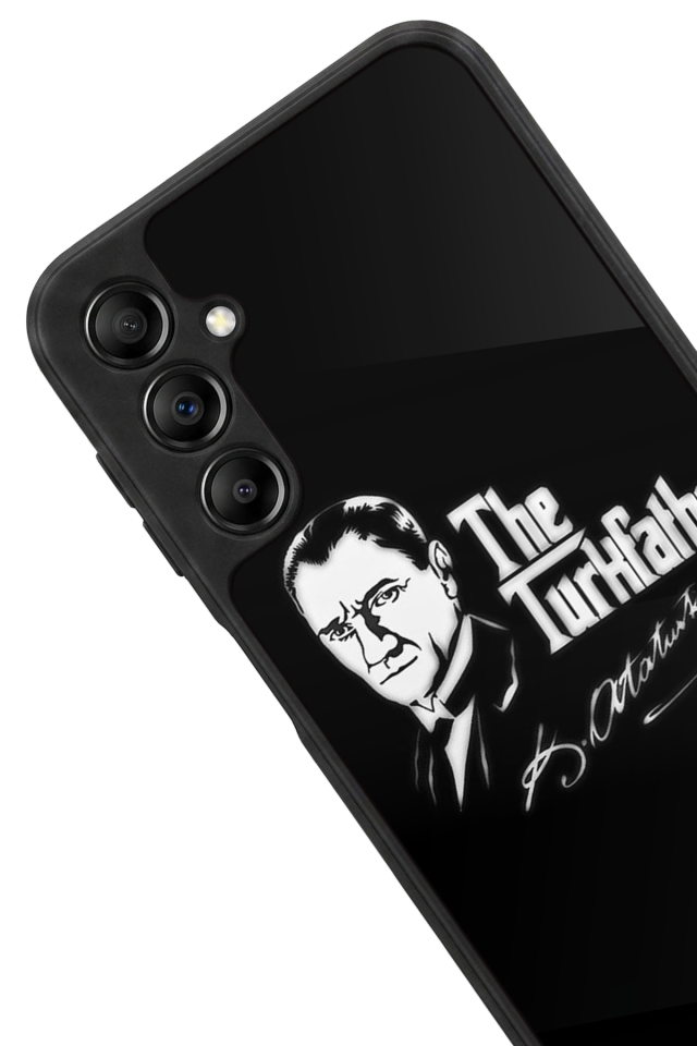 Samsung Galaxy A14 Uyumlu Mustafa Kemal Ataturk Tasarımlı Glossy Premium Kılıf