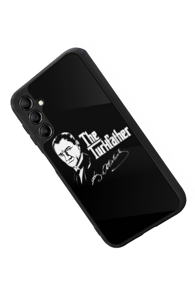 Samsung Galaxy A14 Uyumlu Mustafa Kemal Ataturk Tasarımlı Glossy Premium Kılıf