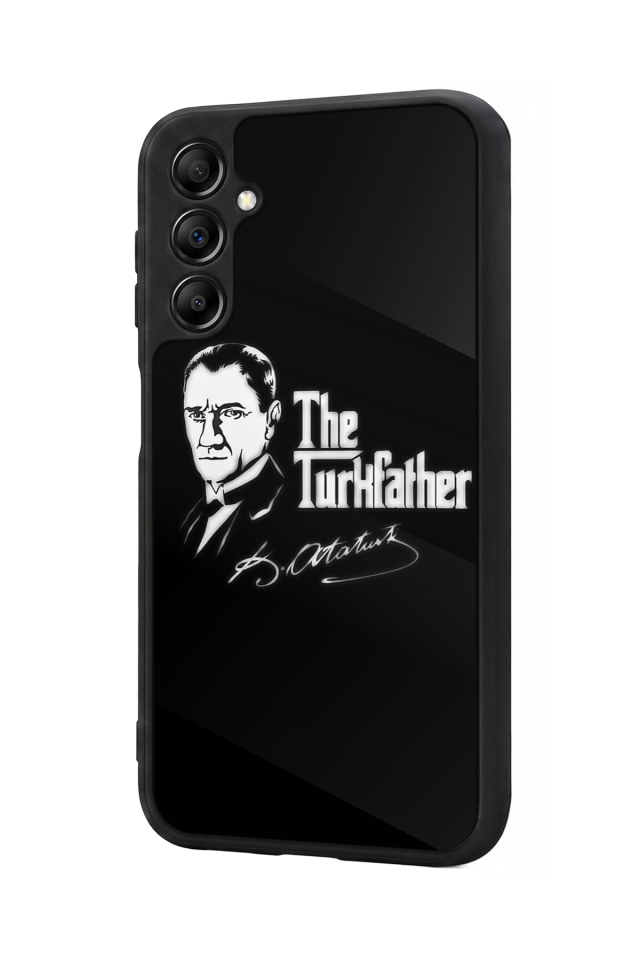 Samsung Galaxy A14 Uyumlu Mustafa Kemal Ataturk Tasarımlı Glossy Premium Kılıf