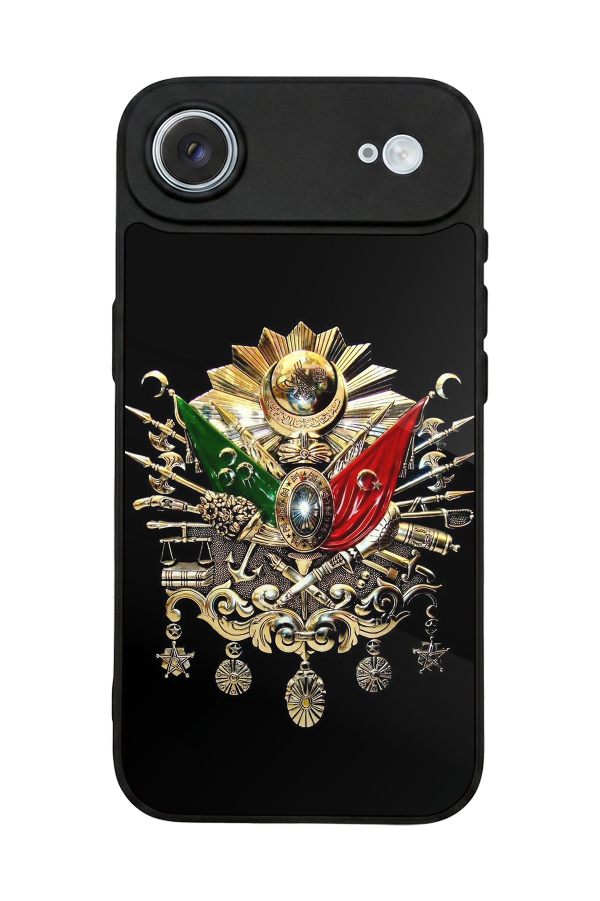 iPhone 17 Air Uyumlu Osmanli Tugrasi Tasarımlı Glossy Premium Kılıf