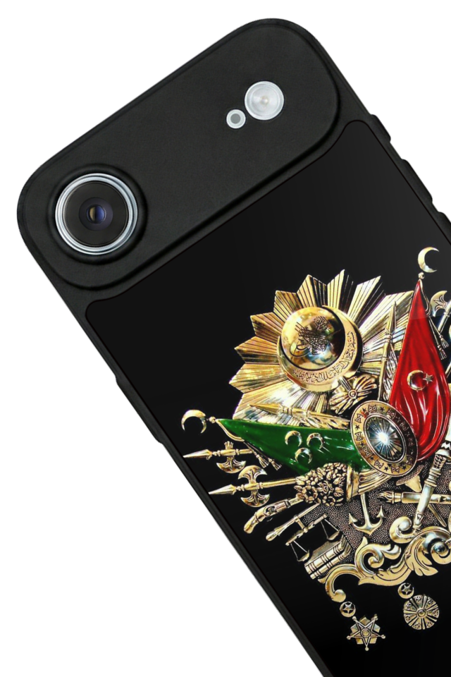 iPhone 17 Air Uyumlu Osmanli Tugrasi Tasarımlı Glossy Premium Kılıf