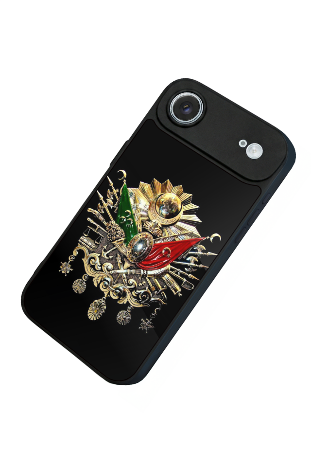 iPhone 17 Air Uyumlu Osmanli Tugrasi Tasarımlı Glossy Premium Kılıf