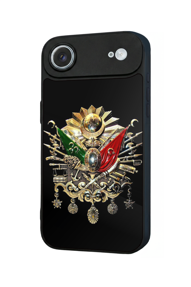 iPhone 17 Air Uyumlu Osmanli Tugrasi Tasarımlı Glossy Premium Kılıf