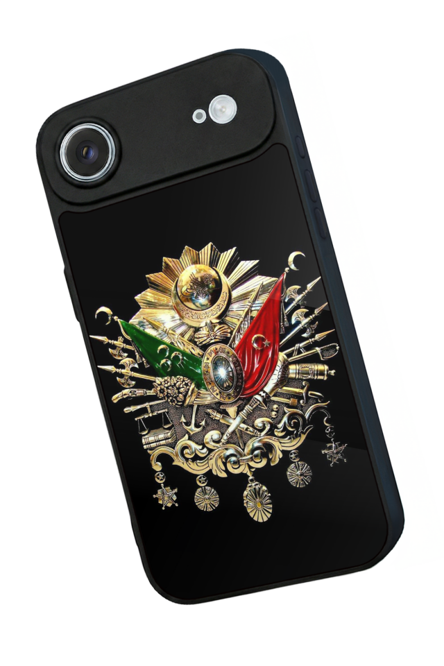 iPhone 17 Air Uyumlu Osmanli Tugrasi Tasarımlı Glossy Premium Kılıf