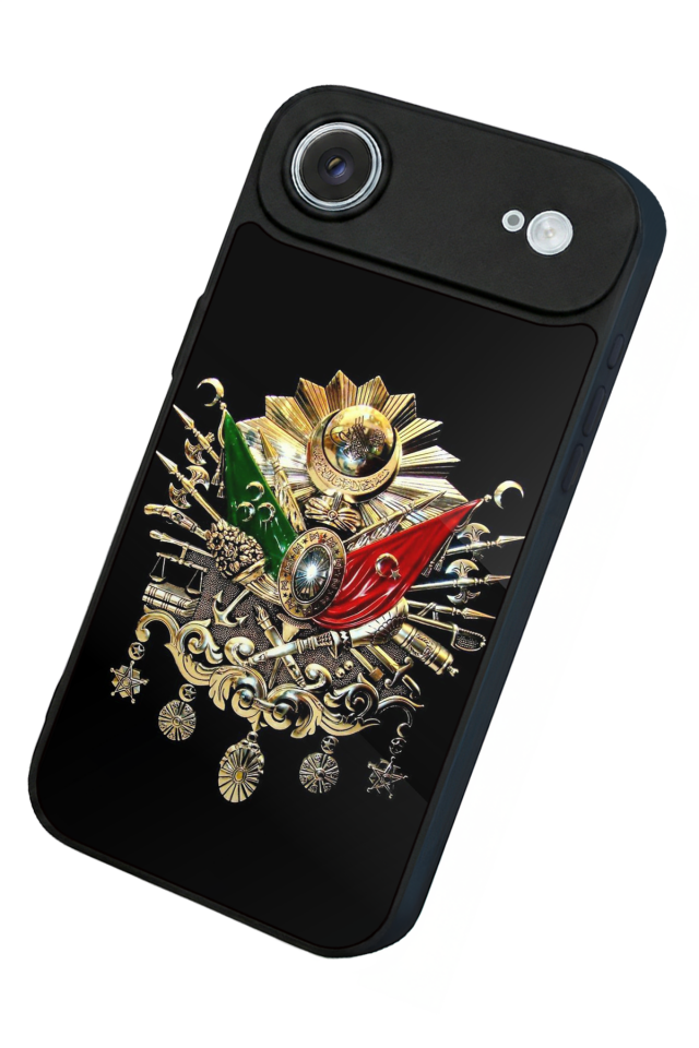 iPhone 17 Air Uyumlu Osmanli Tugrasi Tasarımlı Glossy Premium Kılıf