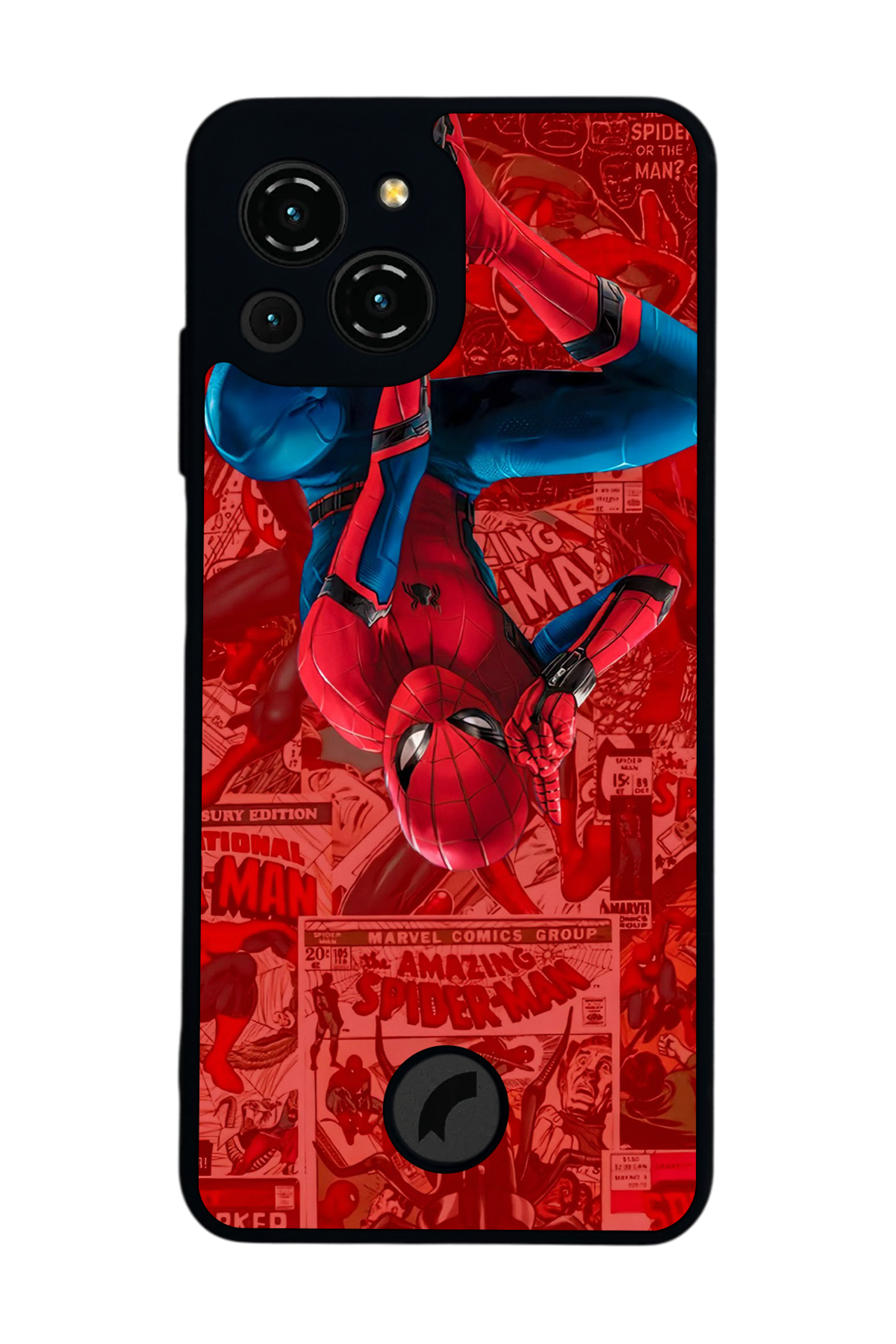 Reeder S23 Pro Max Uyumlu Spider Man ( Örümcek Adam ) Tasarımlı Glossy Premium Kılıf