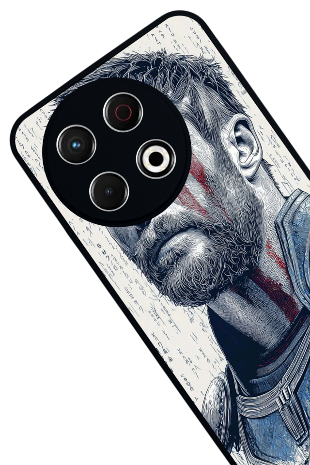 Tecno Spark 30 Pro Uyumlu Thor Tasarımlı Glossy Premium Kılıf