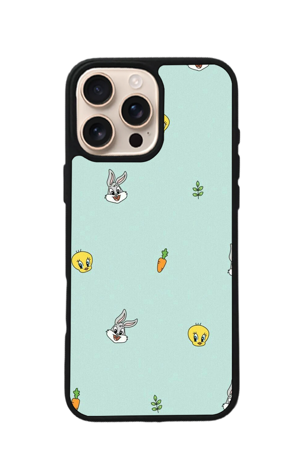 iPhone 15 Pro Uyumlu Tweety Tasarımlı Glossy Premium Kılıf