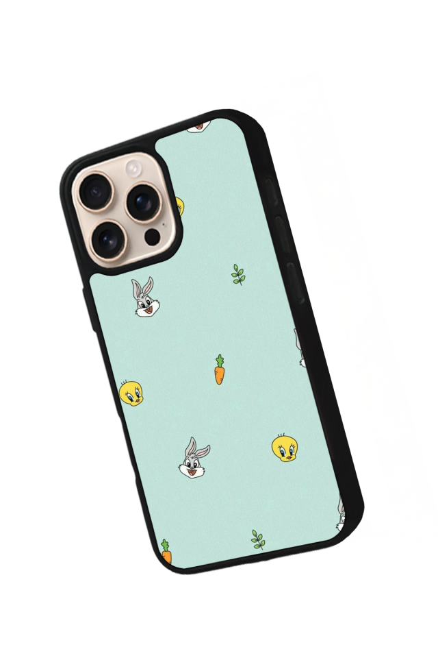iPhone 15 Pro Uyumlu Tweety Tasarımlı Glossy Premium Kılıf