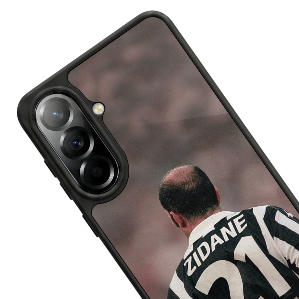 Samsung Galaxy A37 Uyumlu Zidane Tasarımlı Glossy Premium Kılıf