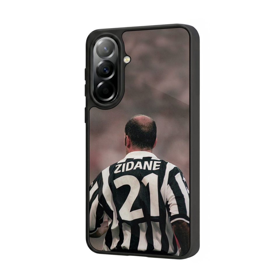 Samsung Galaxy A37 Uyumlu Zidane Tasarımlı Glossy Premium Kılıf