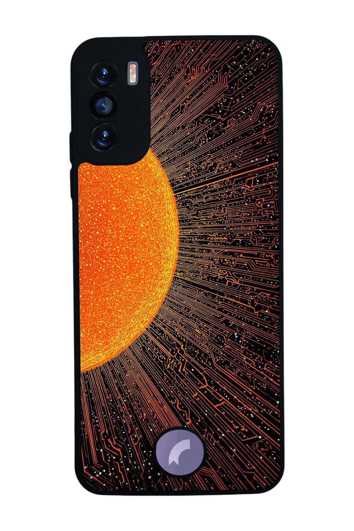 Reeder S19 Max Pro S Uyumlu Gunes Tasarımlı Glossy Premium Kılıf