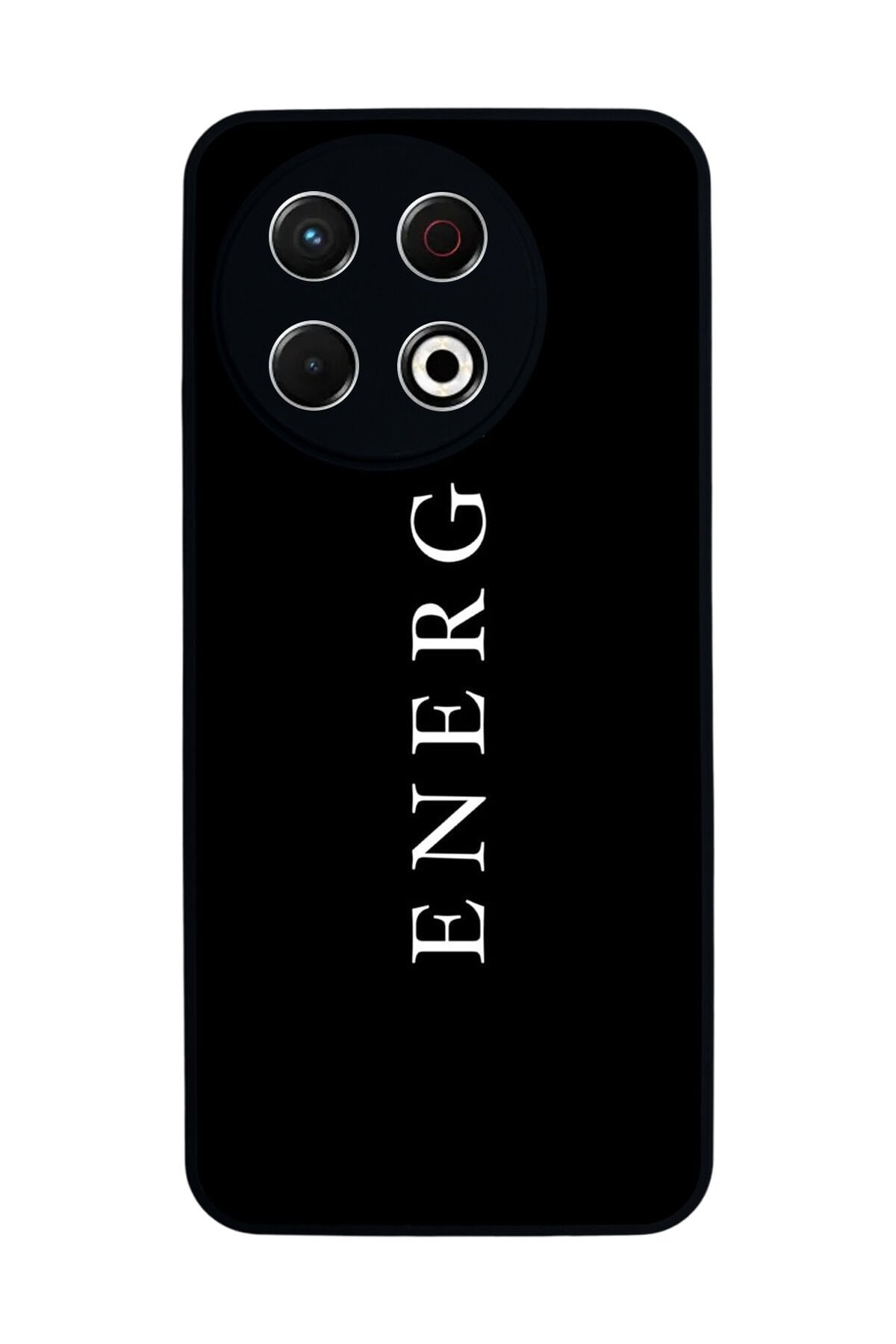 Tecno Spark 30 Pro Uyumlu Energy Tasarımlı Glossy Premium Kılıf