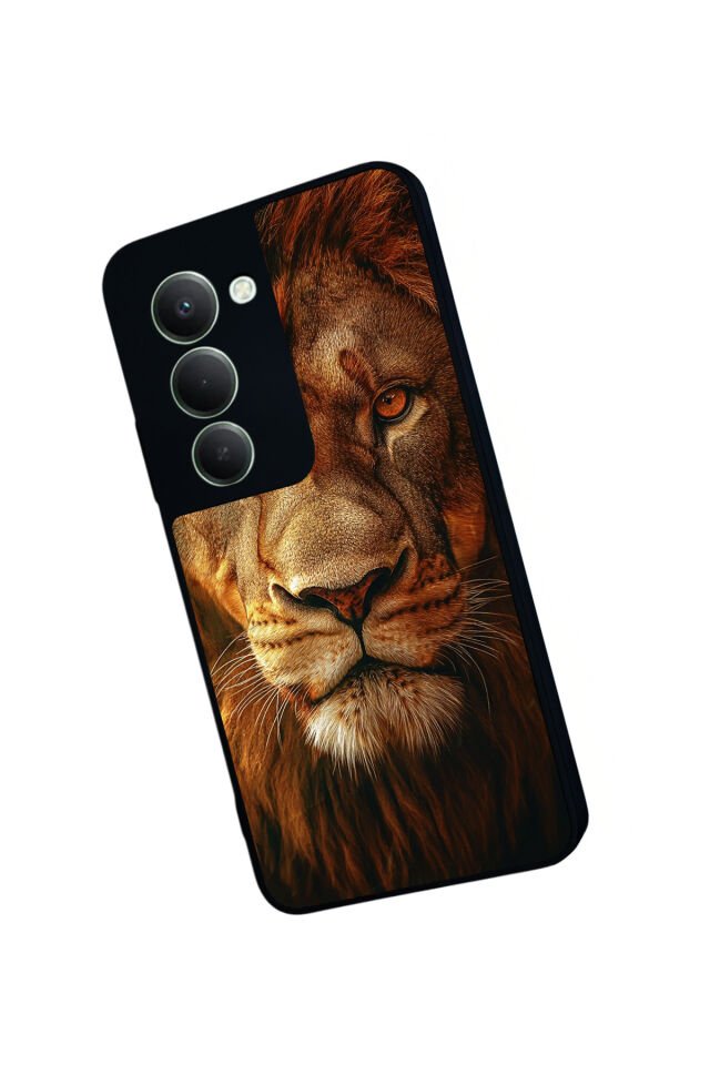 Xiaomi Redmi 15 5G Uyumlu Aslan Tasarımlı Glossy Premium Kılıf