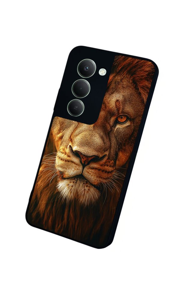 Xiaomi Redmi 15 5G Uyumlu Aslan Tasarımlı Glossy Premium Kılıf