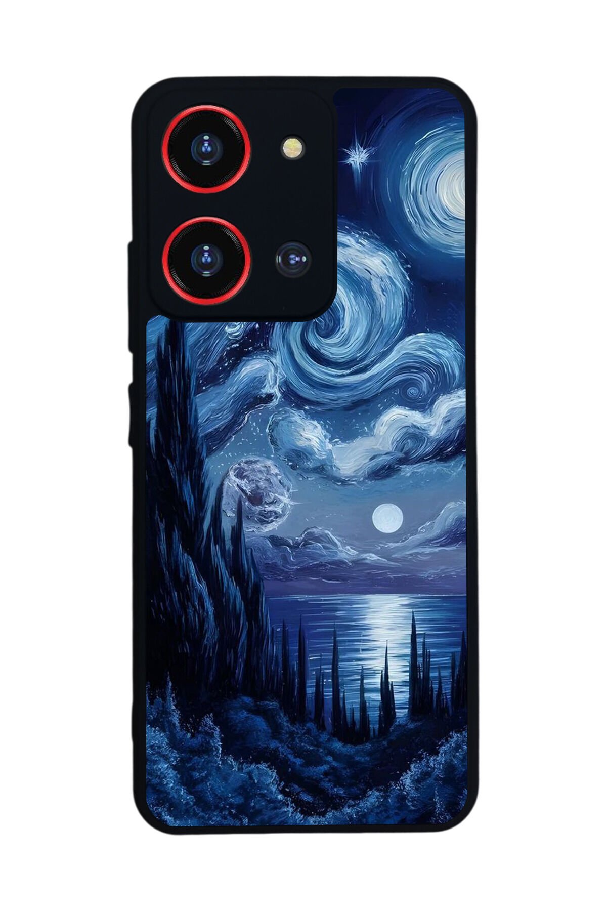 Reeder S19 Max Pro S ZOOM Uyumlu Ay Tasarımlı Glossy Premium Kılıf