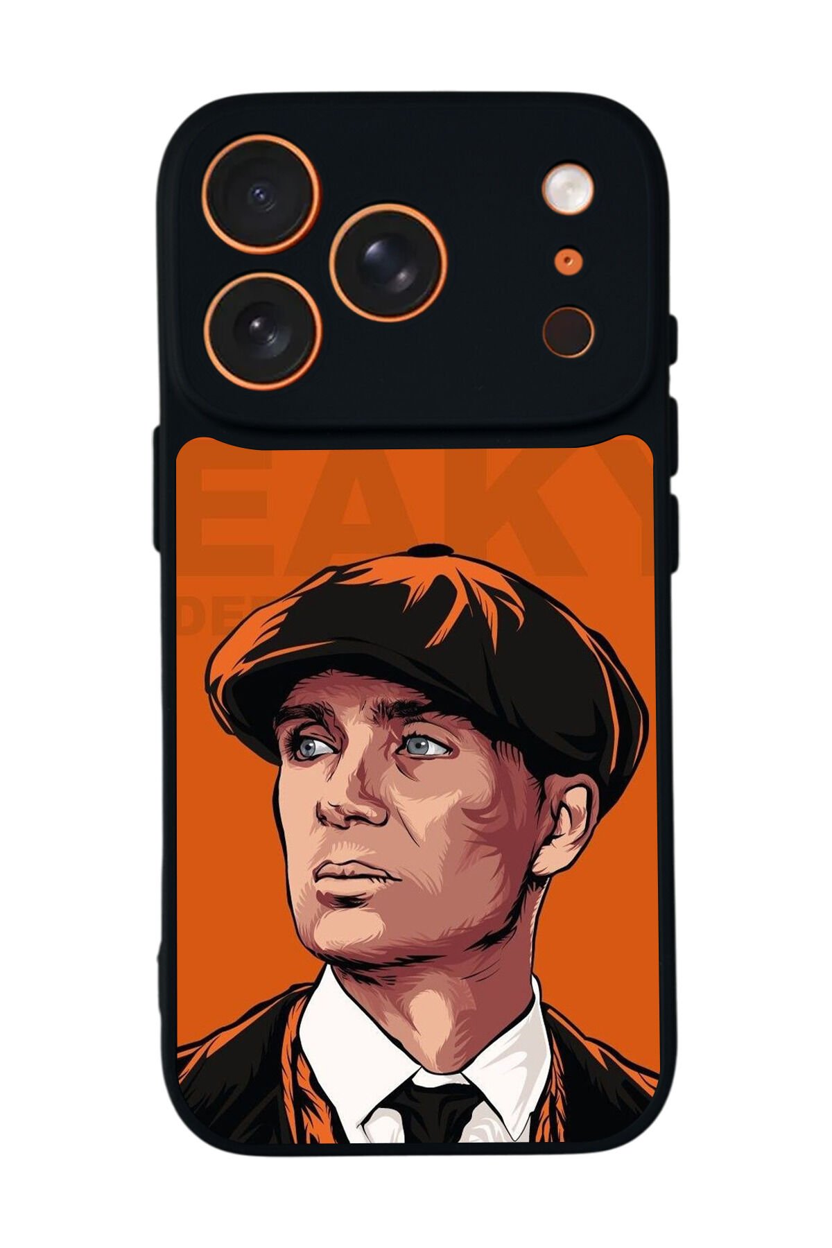 iPhone 17 Pro Uyumlu Peaky Blinders Tasarımlı Glossy Premium Kılıf