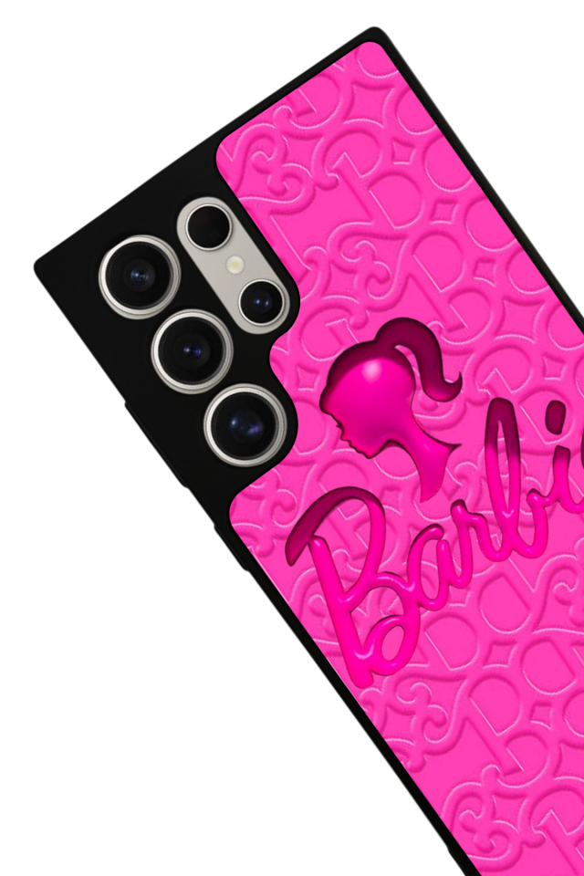 Samsung Galaxy S22 Ultra Uyumlu Barbie Tasarımlı Glossy Premium Kılıf