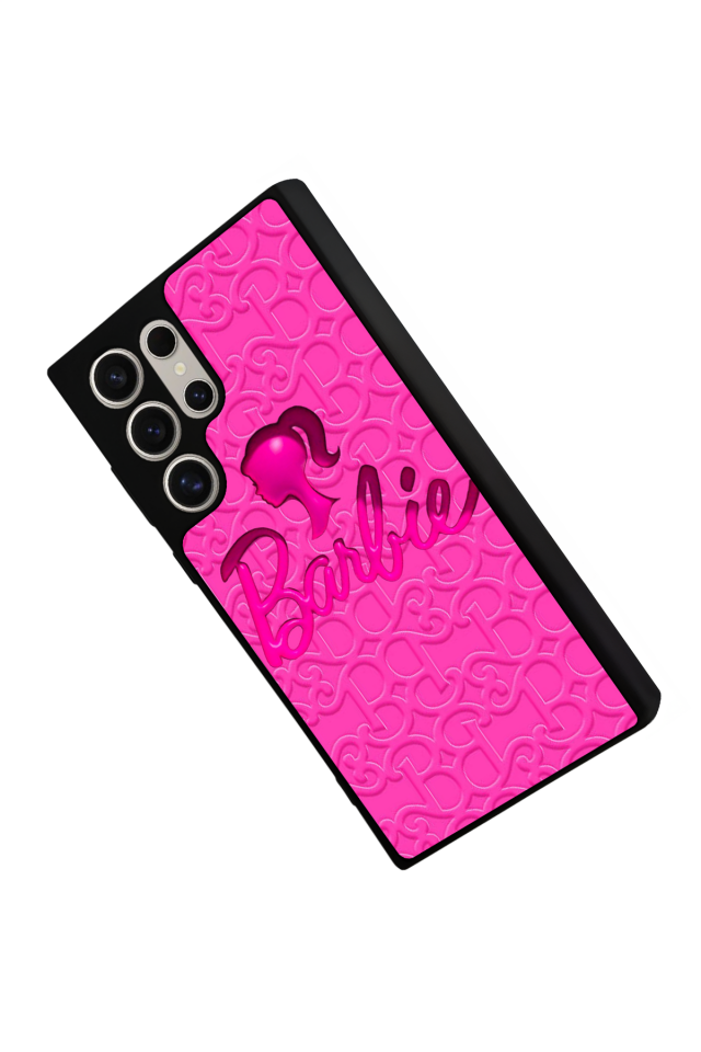 Samsung Galaxy S22 Ultra Uyumlu Barbie Tasarımlı Glossy Premium Kılıf