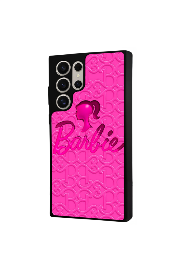 Samsung Galaxy S22 Ultra Uyumlu Barbie Tasarımlı Glossy Premium Kılıf