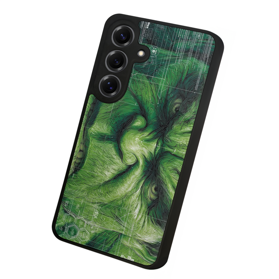 Samsung Galaxy S25 Uyumlu Hulk Tasarımlı Glossy Premium Kılıf