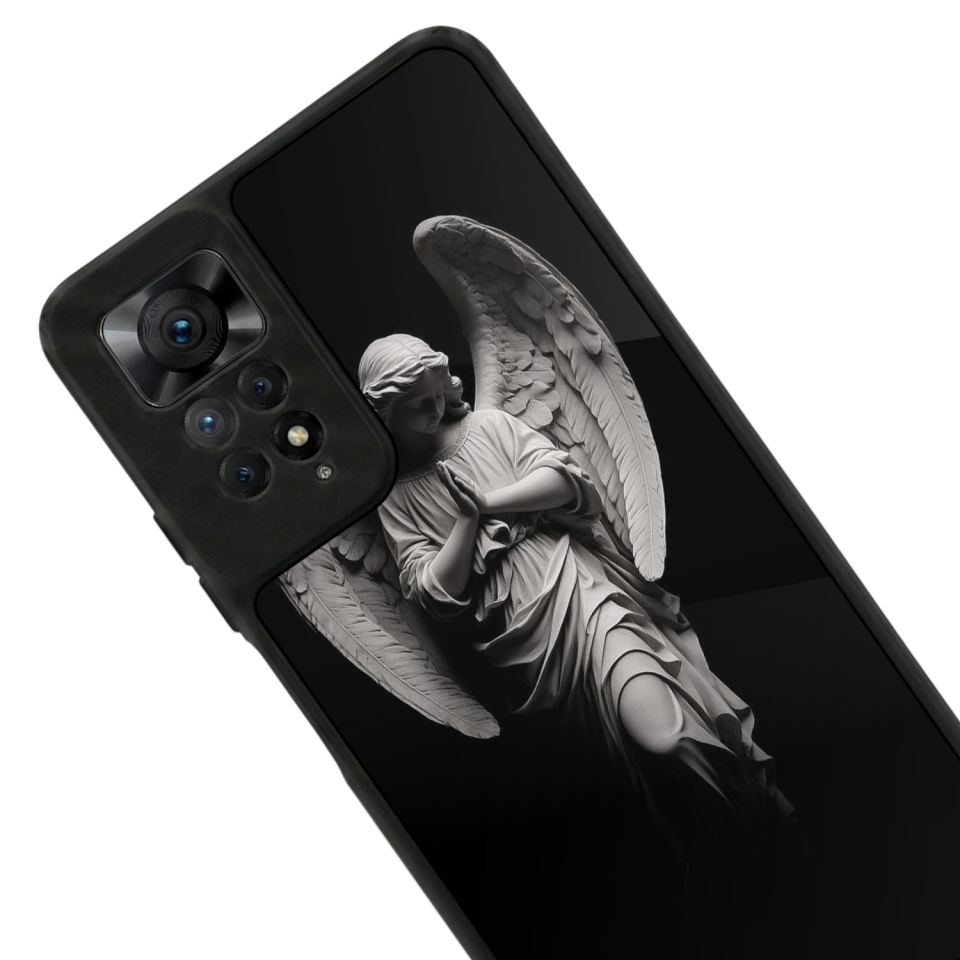 Xiaomi Redmi Note 11 Pro Uyumlu Melek Tasarımlı Glossy Premium Kılıf