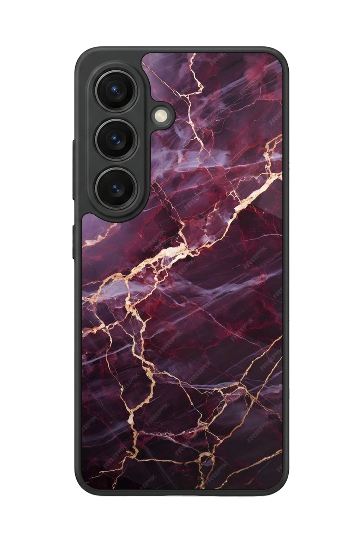 Samsung Galaxy S26 Uyumlu Mermer Marble Tasarımlı Glossy Premium Kılıf