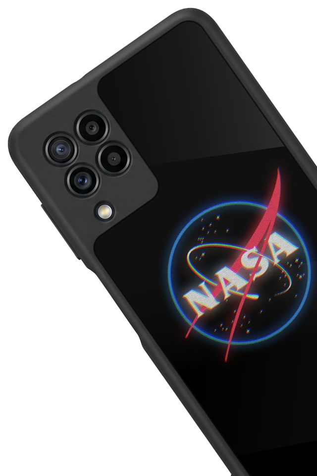 Samsung Galaxy M22 Uyumlu Nasa Tasarımlı Glossy Premium Kılıf