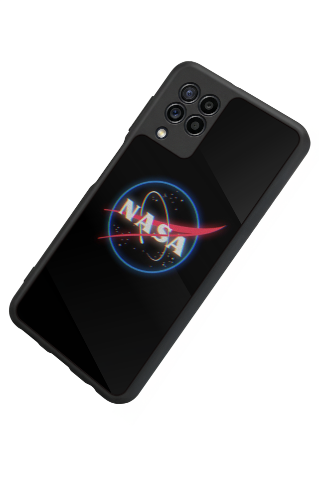 Samsung Galaxy M22 Uyumlu Nasa Tasarımlı Glossy Premium Kılıf