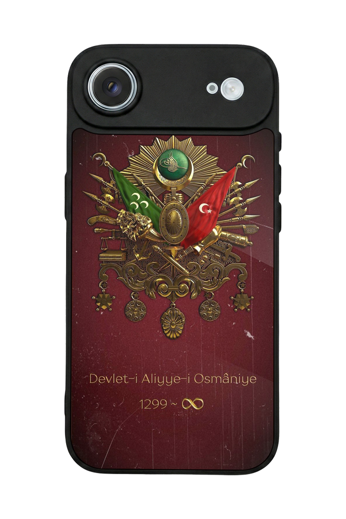 iPhone 17 Air Uyumlu Osmanli Tugrasi Tasarımlı Glossy Premium Kılıf