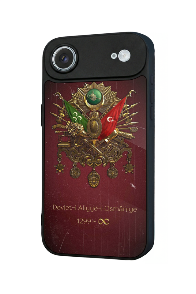 iPhone 17 Air Uyumlu Osmanli Tugrasi Tasarımlı Glossy Premium Kılıf
