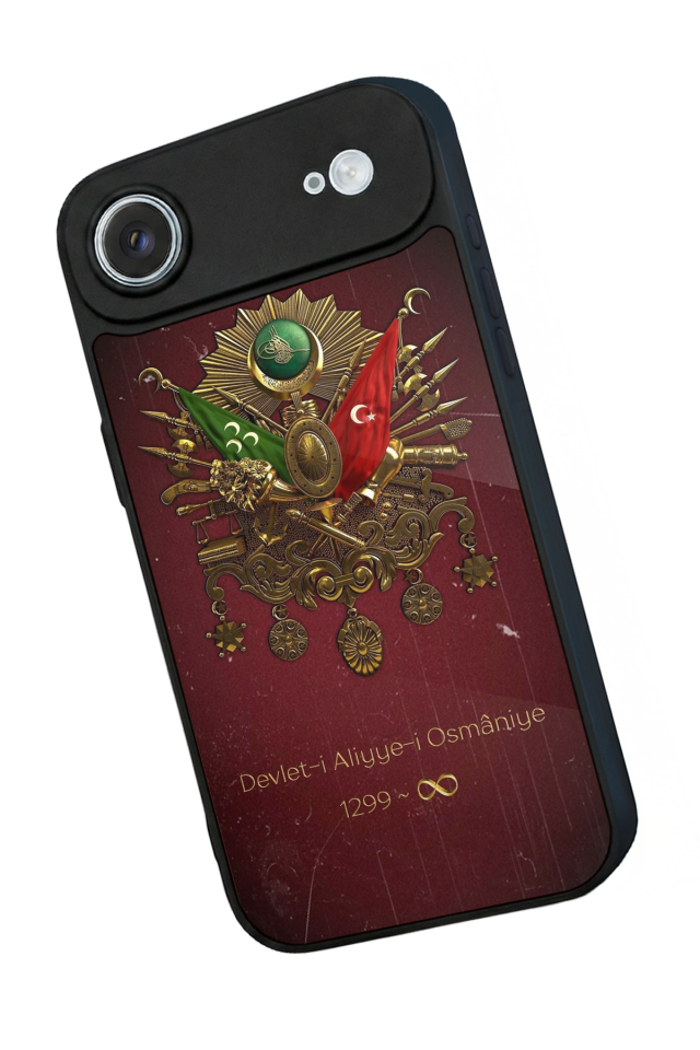 iPhone 17 Air Uyumlu Osmanli Tugrasi Tasarımlı Glossy Premium Kılıf