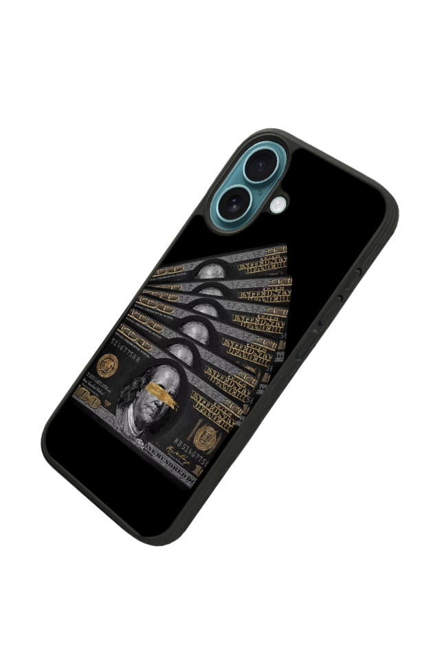 iPhone 16 Uyumlu Para Tasarımlı Glossy Premium Kılıf