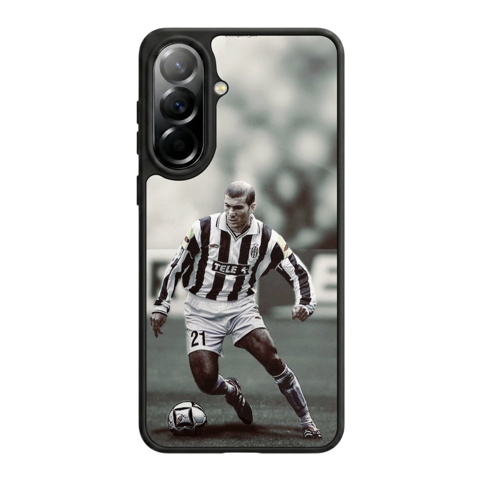 Samsung Galaxy A37 Uyumlu Zidane Tasarımlı Glossy Premium Kılıf