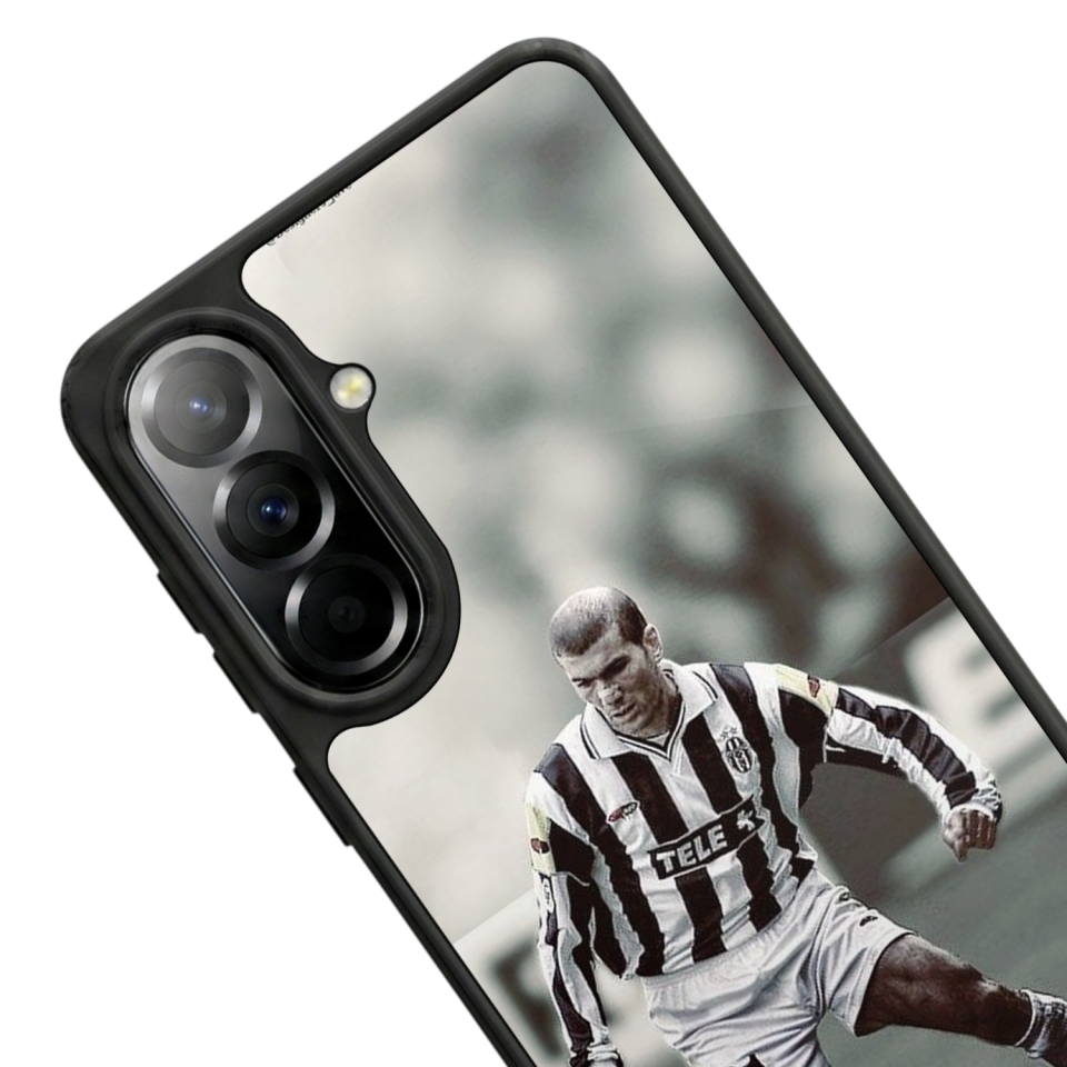 Samsung Galaxy A37 Uyumlu Zidane Tasarımlı Glossy Premium Kılıf