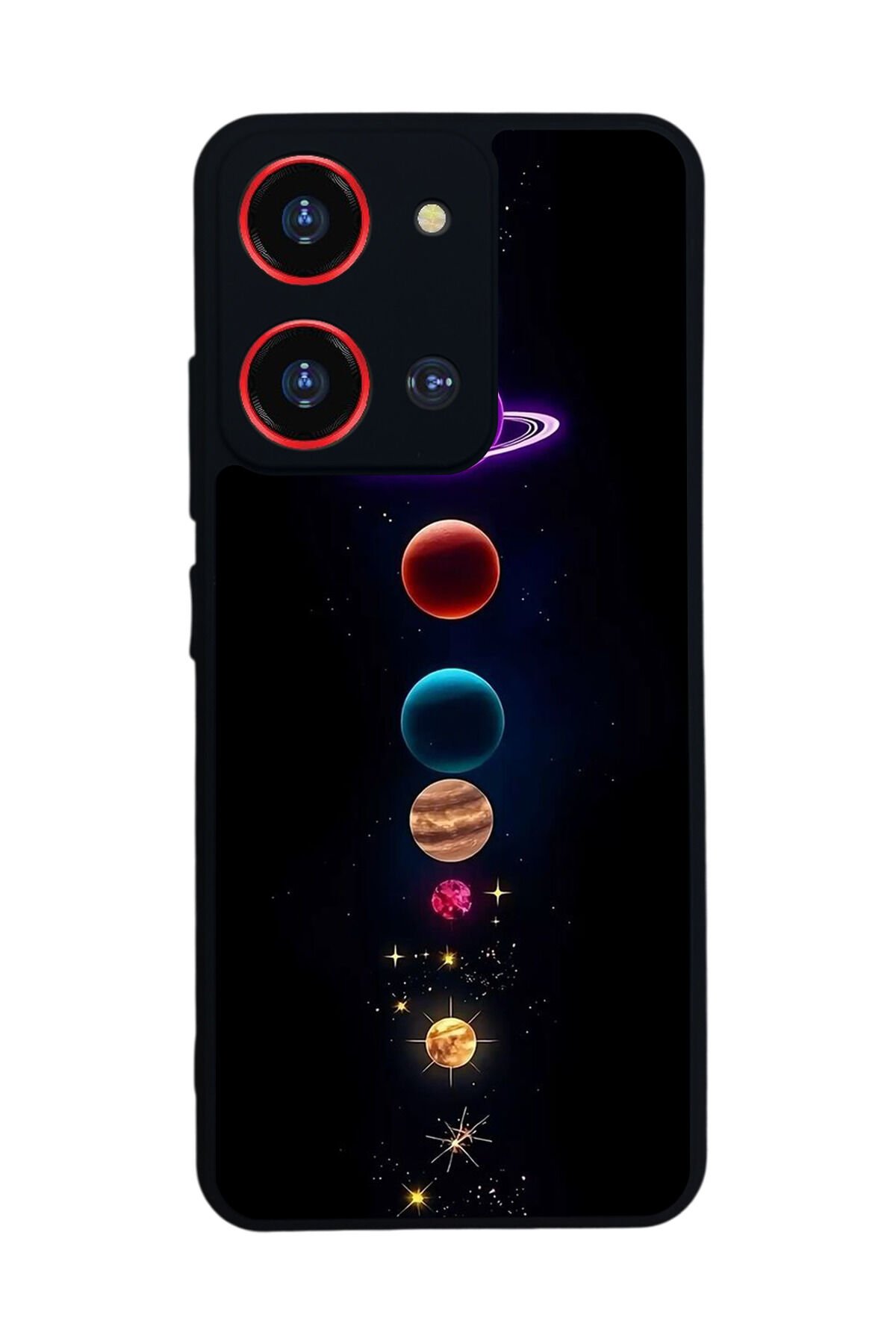 Reeder S19 Max Pro S 108MP Uyumlu Uzay Tasarımlı Glossy Premium Kılıf