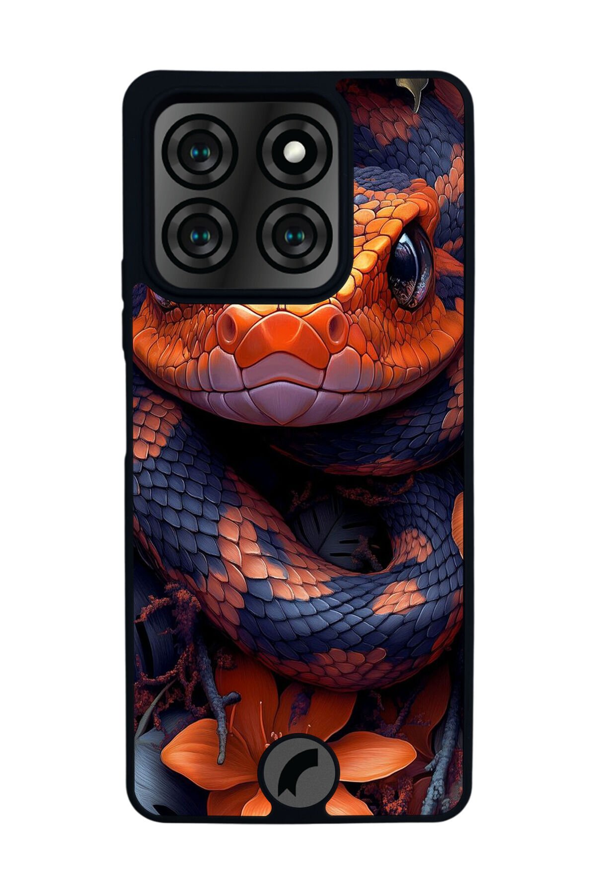 Reeder S71 Uyumlu Yılan Tasarımlı Glossy Premium Kılıf