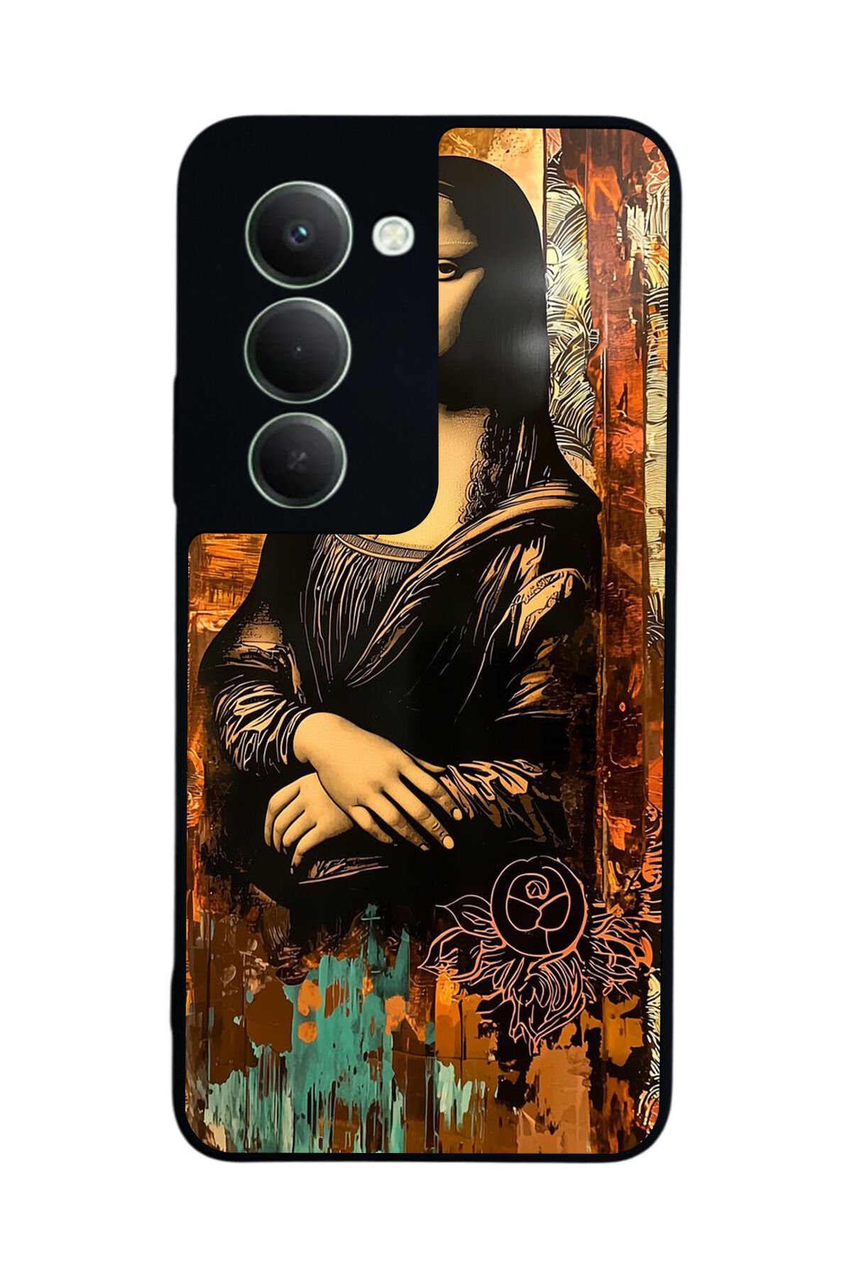 Xiaomi Redmi 15 5G Uyumlu Monalisa Tasarımlı Glossy Premium Kılıf